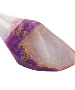 Amethyst Crystal Soap Closeup