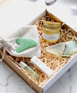 Aquamarine Crystal Soap Gift Box