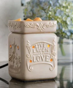 Square - Live Love Laugh Illumination Fragrance Warmer